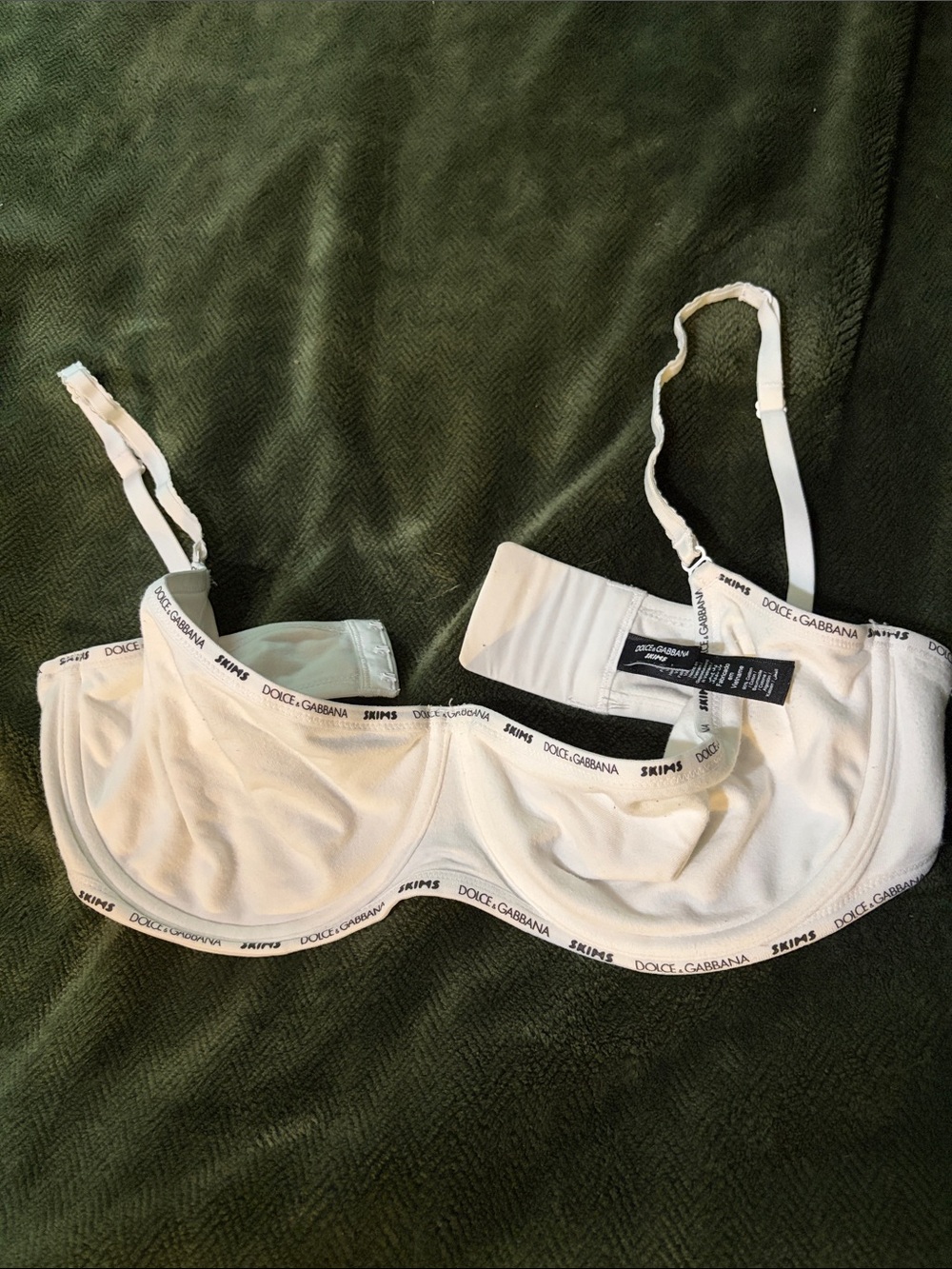 SKIMS x Dolce & Gabbana balconette bra 36DD